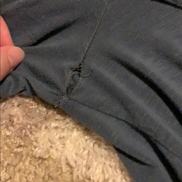 Teal blue, Off the shoulder, American Eagle Top - Picture 3 of 3